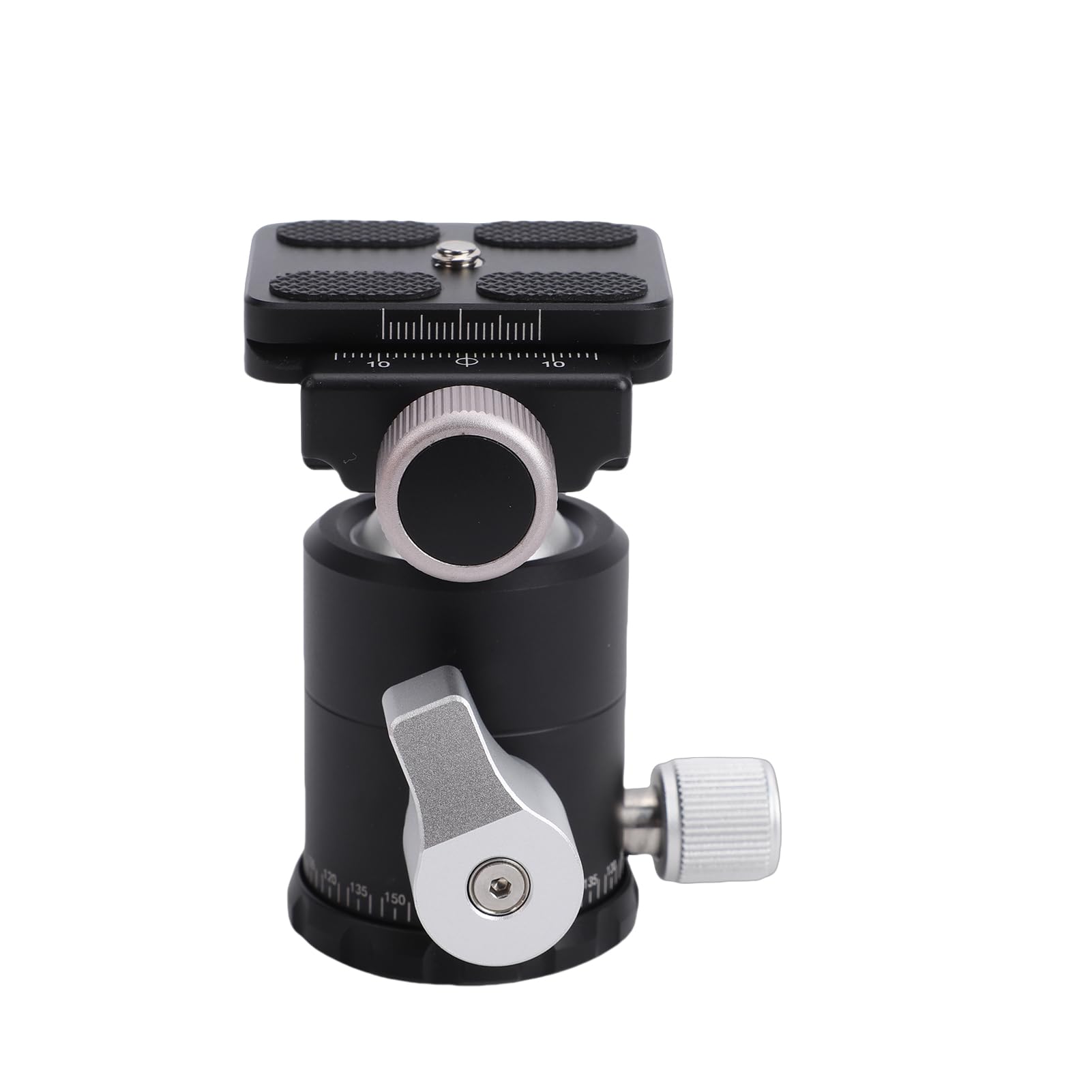 Naroote Rótula de Bola para Trípode, Rótula de Bola de Triple Bloqueo, de Resistente con Base Panorámica 360, Ideal para Cámaras DSLR y sin Espejo