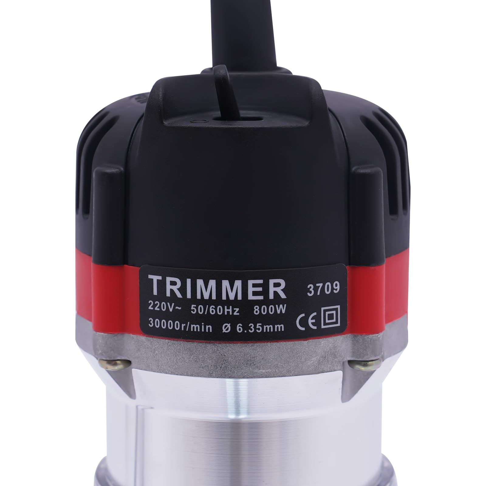 Fresadora eléctrica de madera, 220 V, 800 W, 30000 r/min, fresadora multifunción para bordes de madera, recortadora eléctrica para fabricación de muebles