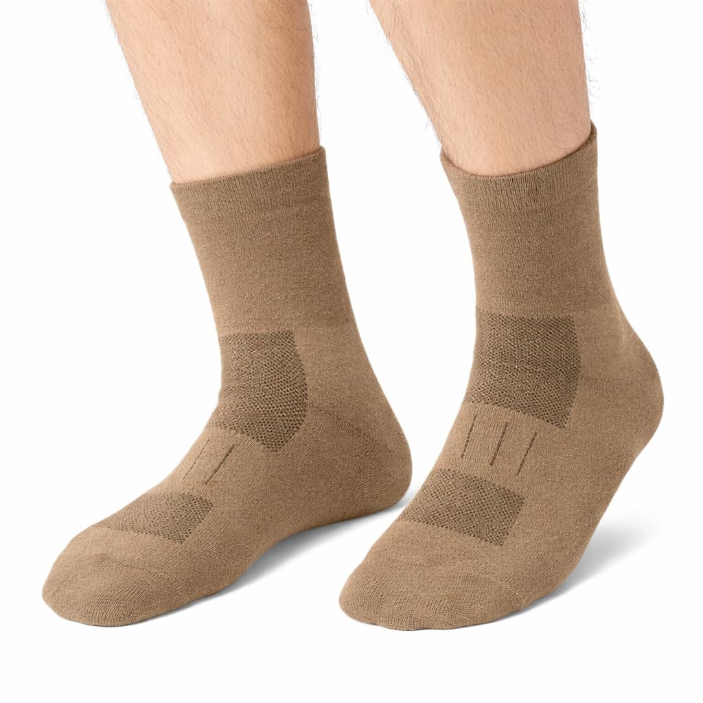 Unisex Bamboo Cotton Diabetic Socks – Helps in Diabetic Neuropathy, Improves Blood Circulation, Reduces Gangrene Risk, Breathable Blister Protection Socks – Unisex Free Size (Pack of 2) One Pair.-image-32