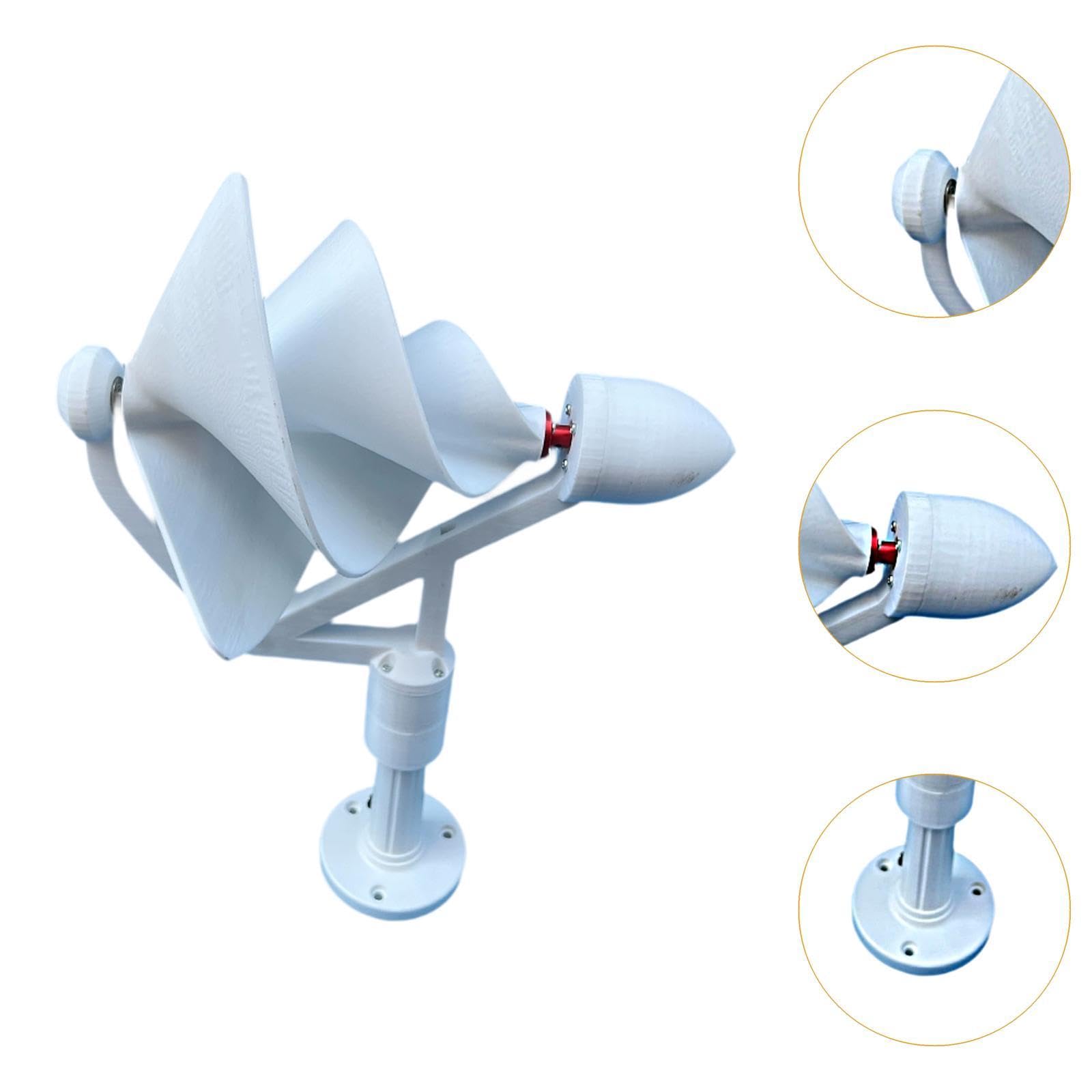 Generador Eólico Espiral Accesorios de Alta Eficiencia Reemplaza El Generador de Energía Eólica Fácil de Instalar para Uso Industrial Y Escolar