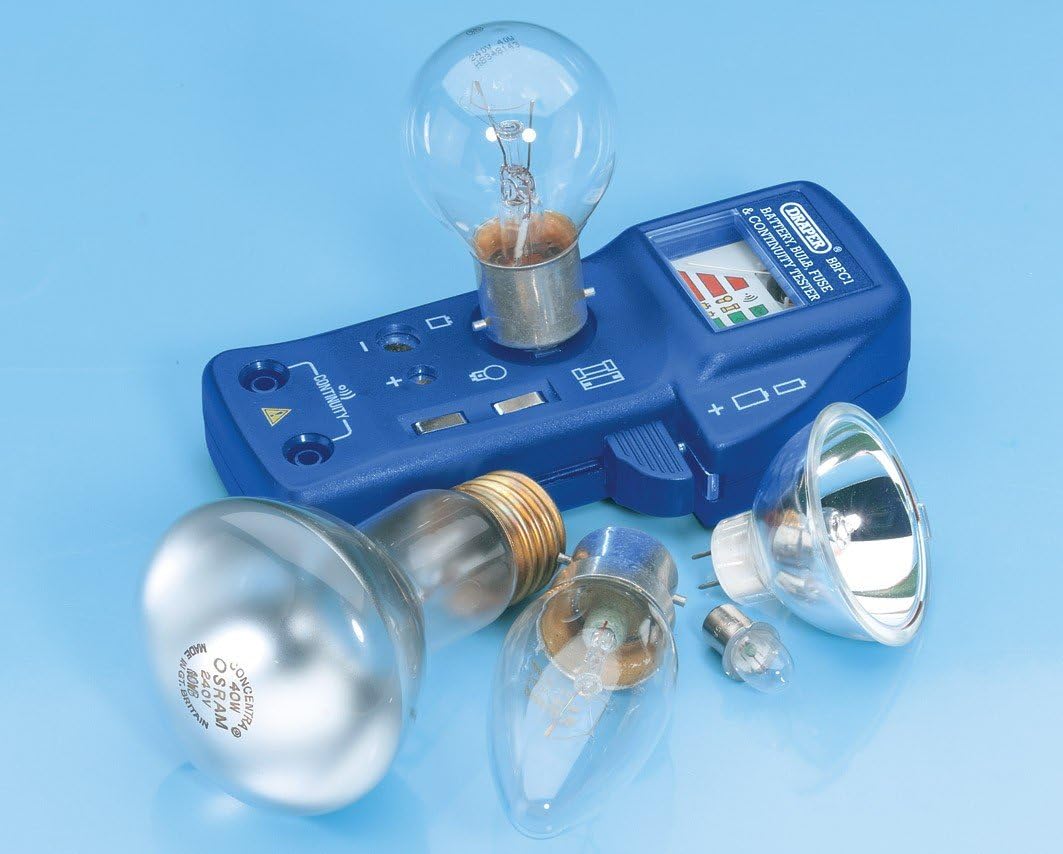 Bat/bul/fuse/continuity Tester