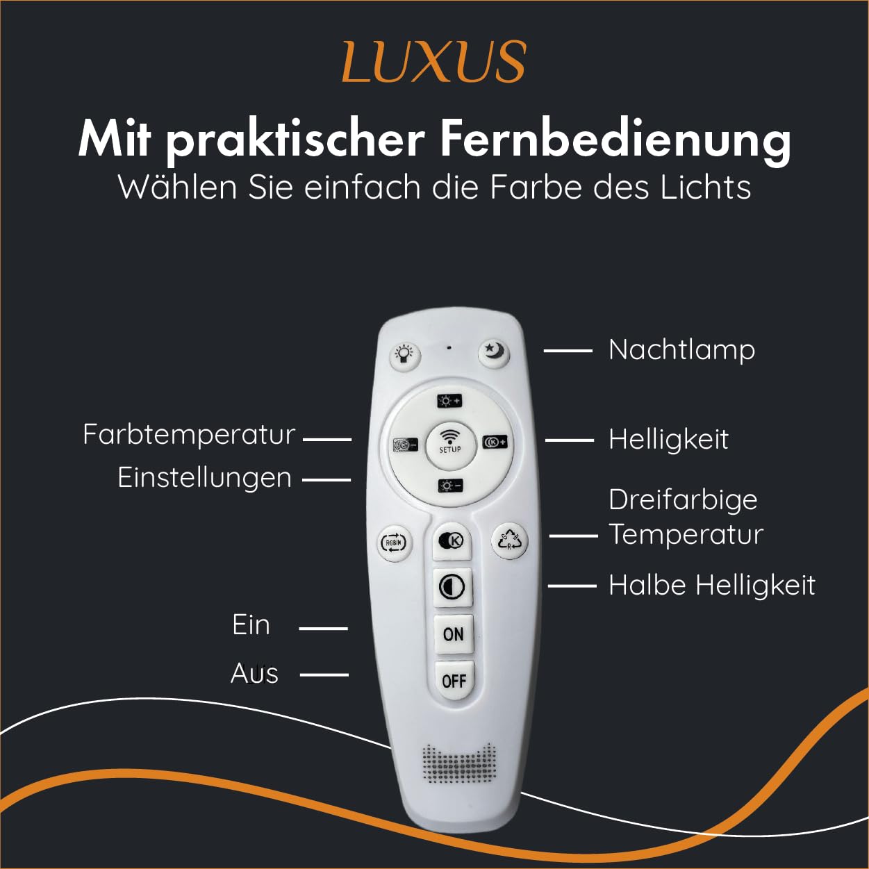 Luxus europe - Treibsand Tischlampe - Gold - Bewegte Sandkunst - Sanduhr-Lampe - Sandkunst in Glas - Schreibtischlampe - LED - Dimmbar - Industriell und modern - Nachtlicht für das Schlafzimmer
