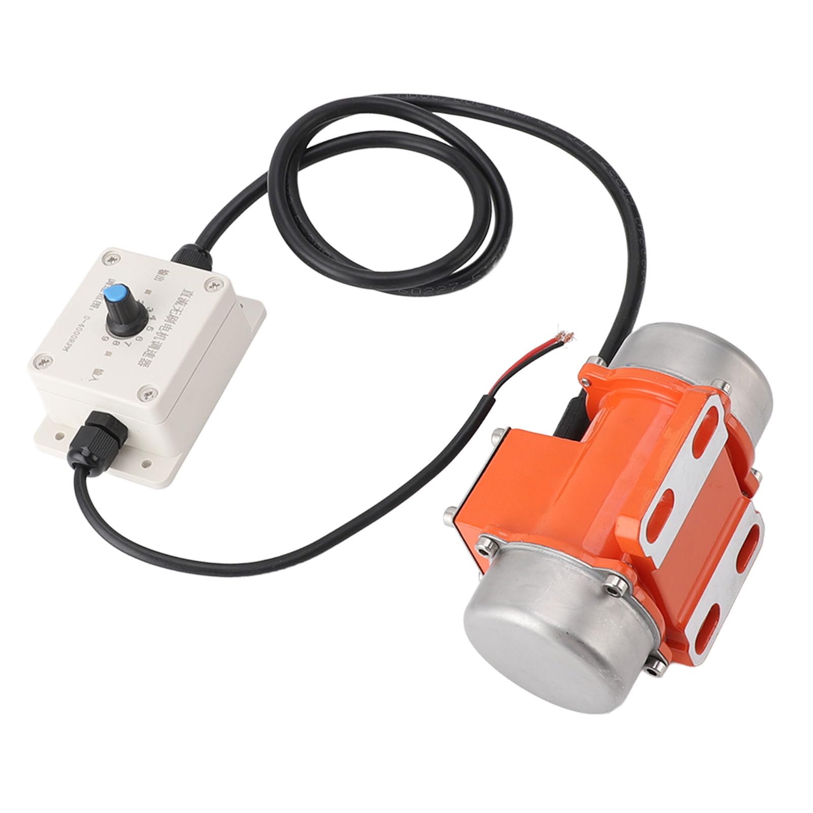 Motore di Vibrazione da 12 V in Lega di Alluminio, velocità Regolabile da 4000 Giri/Min, Vibratore in Cemento DC Senza Scope per Apparecchiature (50 W.)