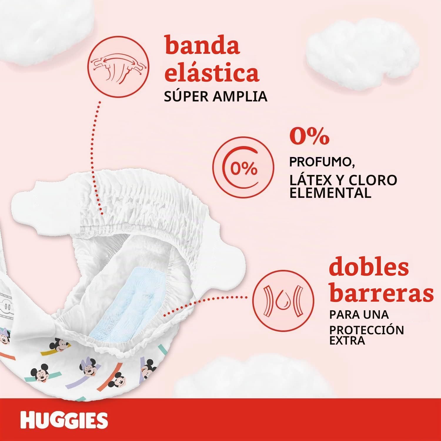 Huggies Ultra Comfort/Little Movers Pañales talla 3 (4-9 kg), ultra absorbente, protección completa, 168 unidades