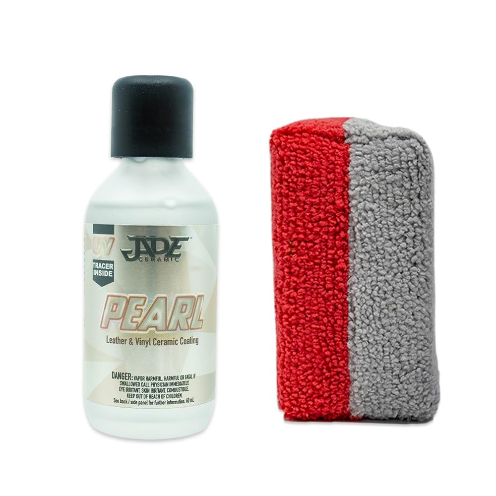 Jade Pearl - Leather & Vinyl Reactive Coating 50mL - Ceramic Infused - Leather Protection