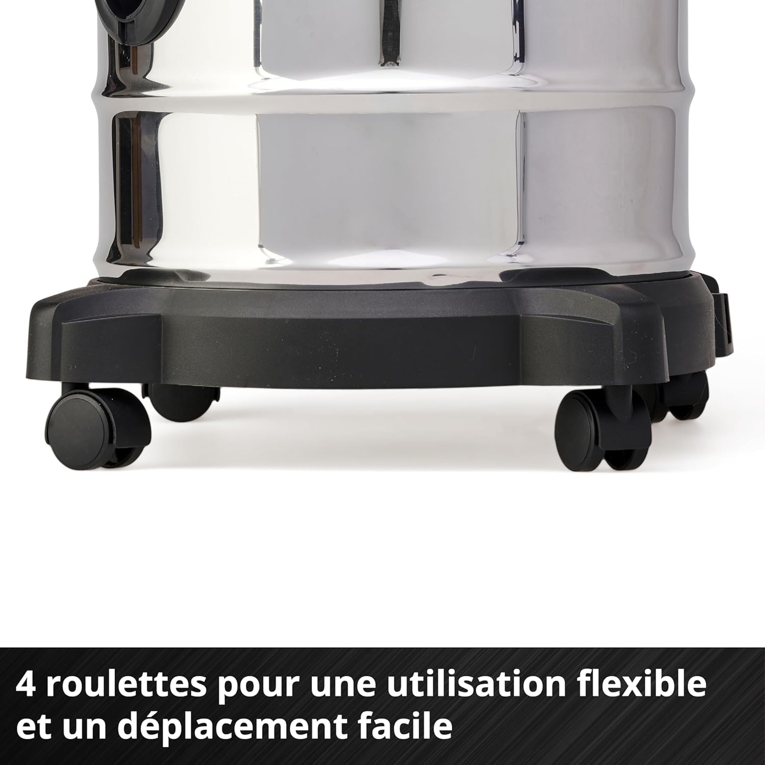 Einhell Aspirateur de Cendres sans Fil Te-AV 18/15 Li C-Solo | PXC | 18 V | 100 mbar | cuve 15 L | système de nettoyage du filtre | fonction soufflerie | sans batterie