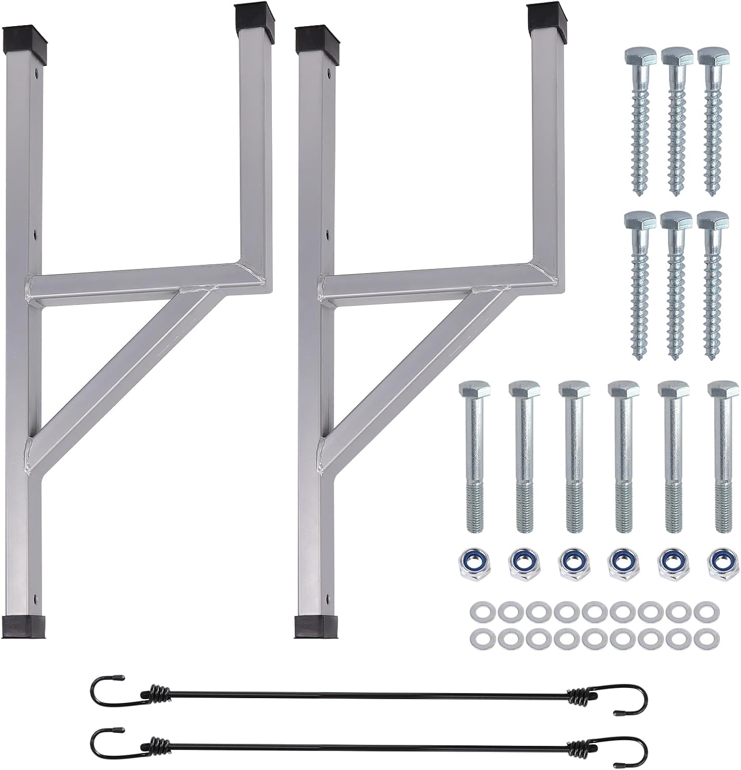 Stegewop Adjustable Trailer Ladder Rack Heavy Duty Side