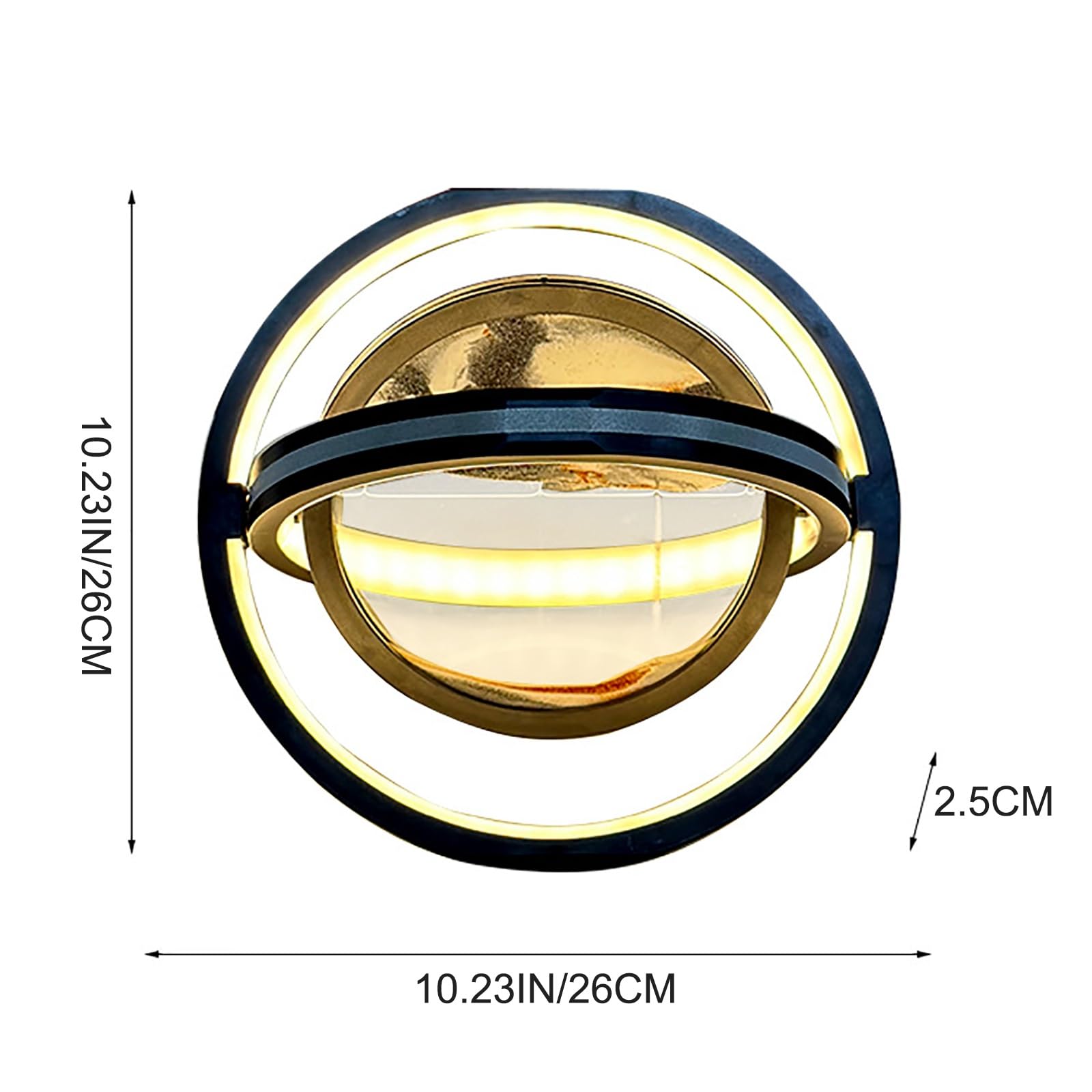 sztuka z piasku, Lampa biurkowa klepsydra z ruchomym piaskiem 360 stopni, wielokolorowa(Red)