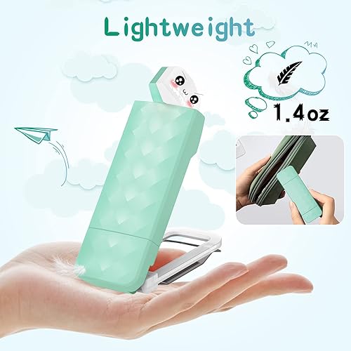 Miniatura 6 de qimedo Paquete de 2 focos de bolsillo mejorados, luz de libro USB, luz de libro para leer en la cama, tres colores de iluminación de lectura, brillo