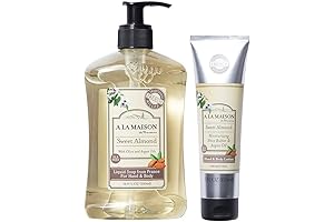 A La Maison Natural Hand Soap & Body Lotion Combo: Sweet Almond