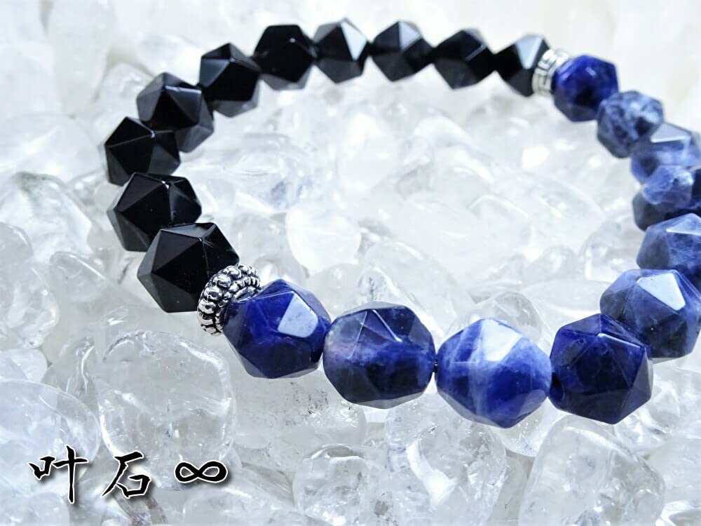 ★特選一石★夢✳︎目標サポーター♡意思の石【ソーダライト『方曹達石』さざれ】❤️ 809220-1.jpg