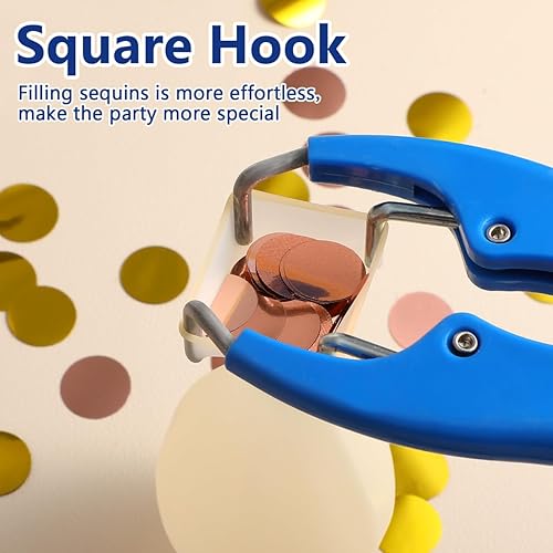 Miniatura 4 de NUOBESTY Alicates de expansión de globos de metal, herramienta de llenado de globos, expansor de boca de globo, herramientas de bricolaje para