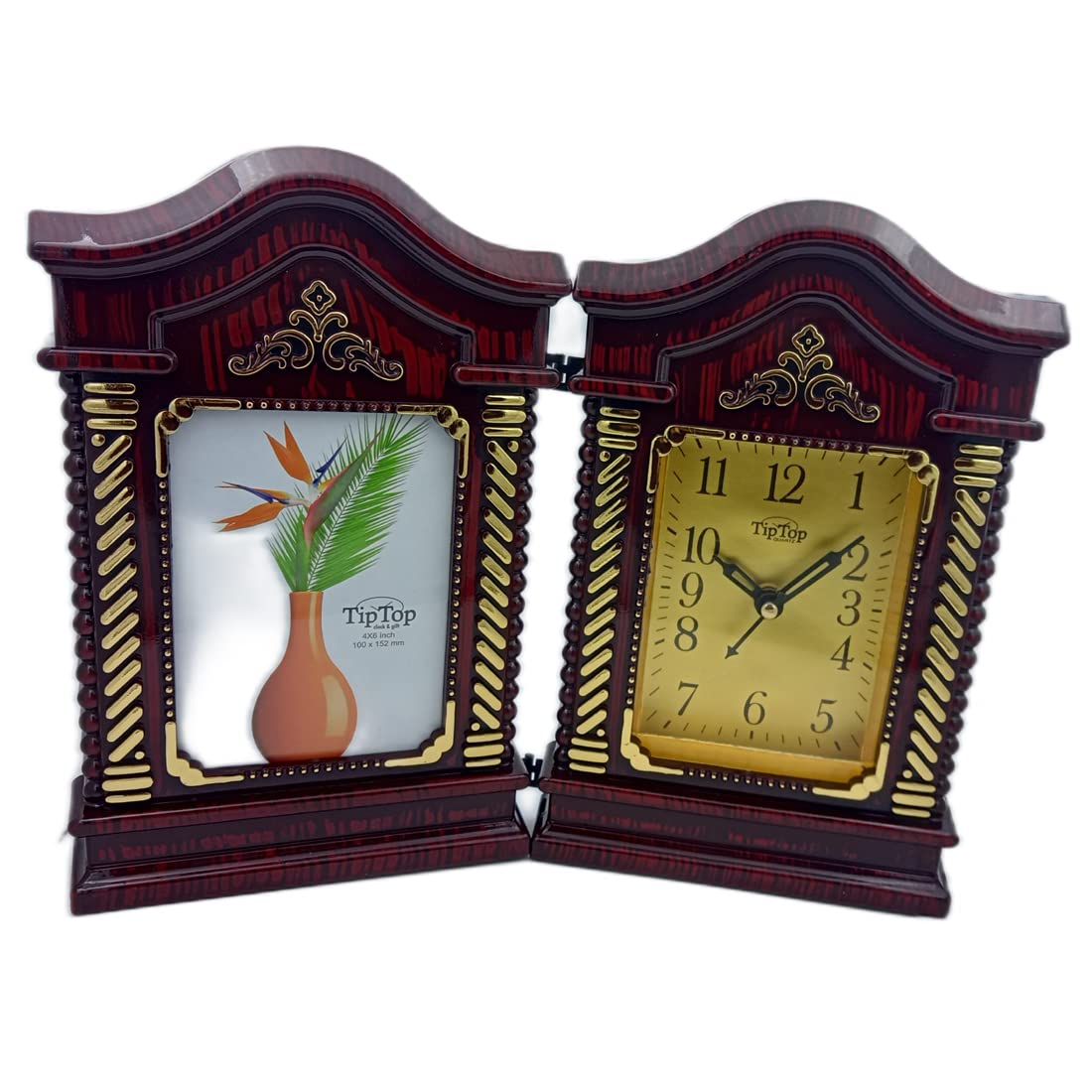 TDC Personalized Table Clock with Photo Frame for Gift, Home Decor ...