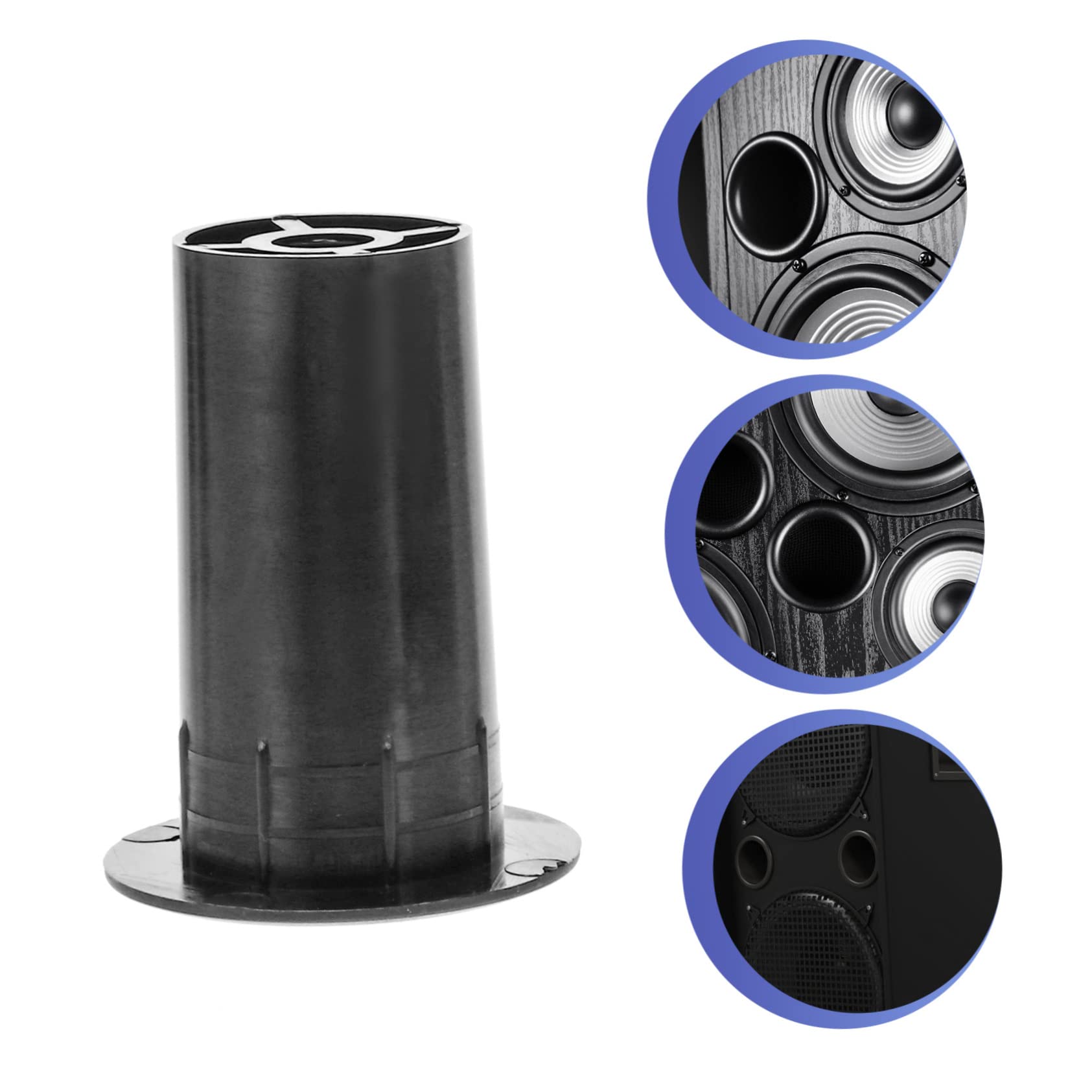 Garneck Tubo Reflex da 40 mm – Tubo antiriflesso di alta qualità fai da te per casse acustiche – Ottimizzato per potenti e migliori – Ideale per soluzioni individuali di armadio