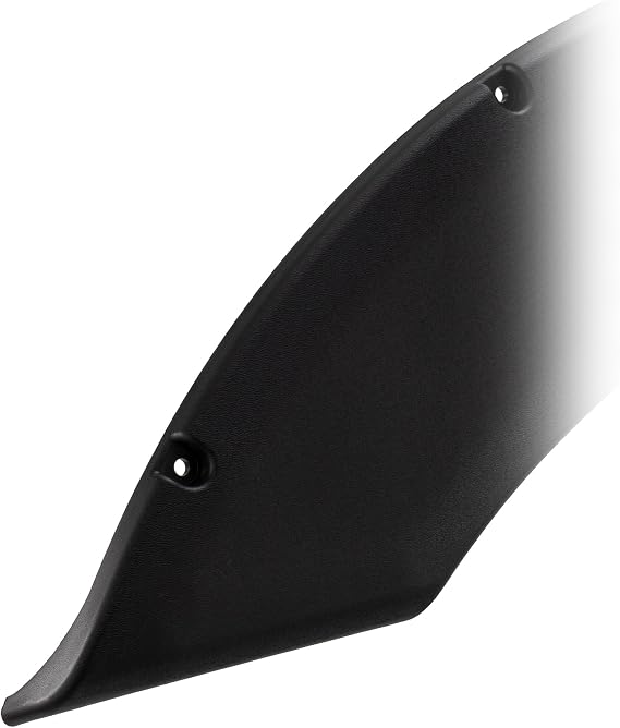 RecPro Tandem RV Trailer Fender Skirt | Black | Single