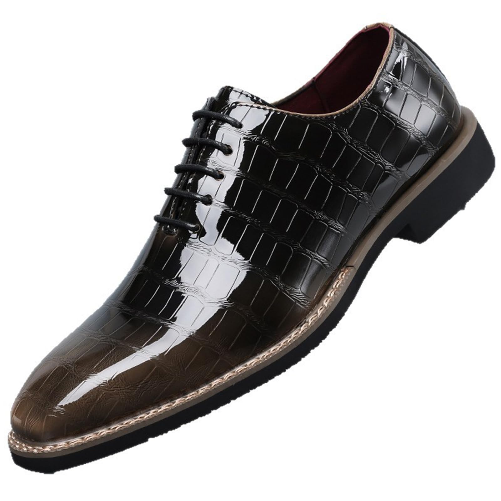 Scarpe Oxford Uomo Classiche Scarpe Eleganti Punta Affusolata