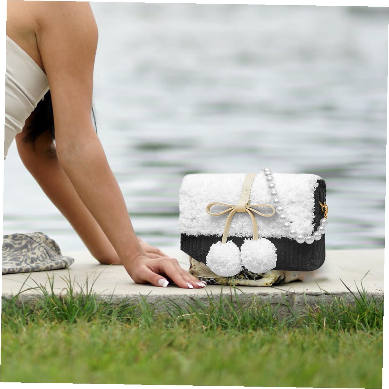 DOITOOL 5 Sätze DIY Handgefertigtes Taschen für Schultertaschen Komplettes Bastelset mit Zubehör für Anfänger und für und Persönliche Modeaccessoires
