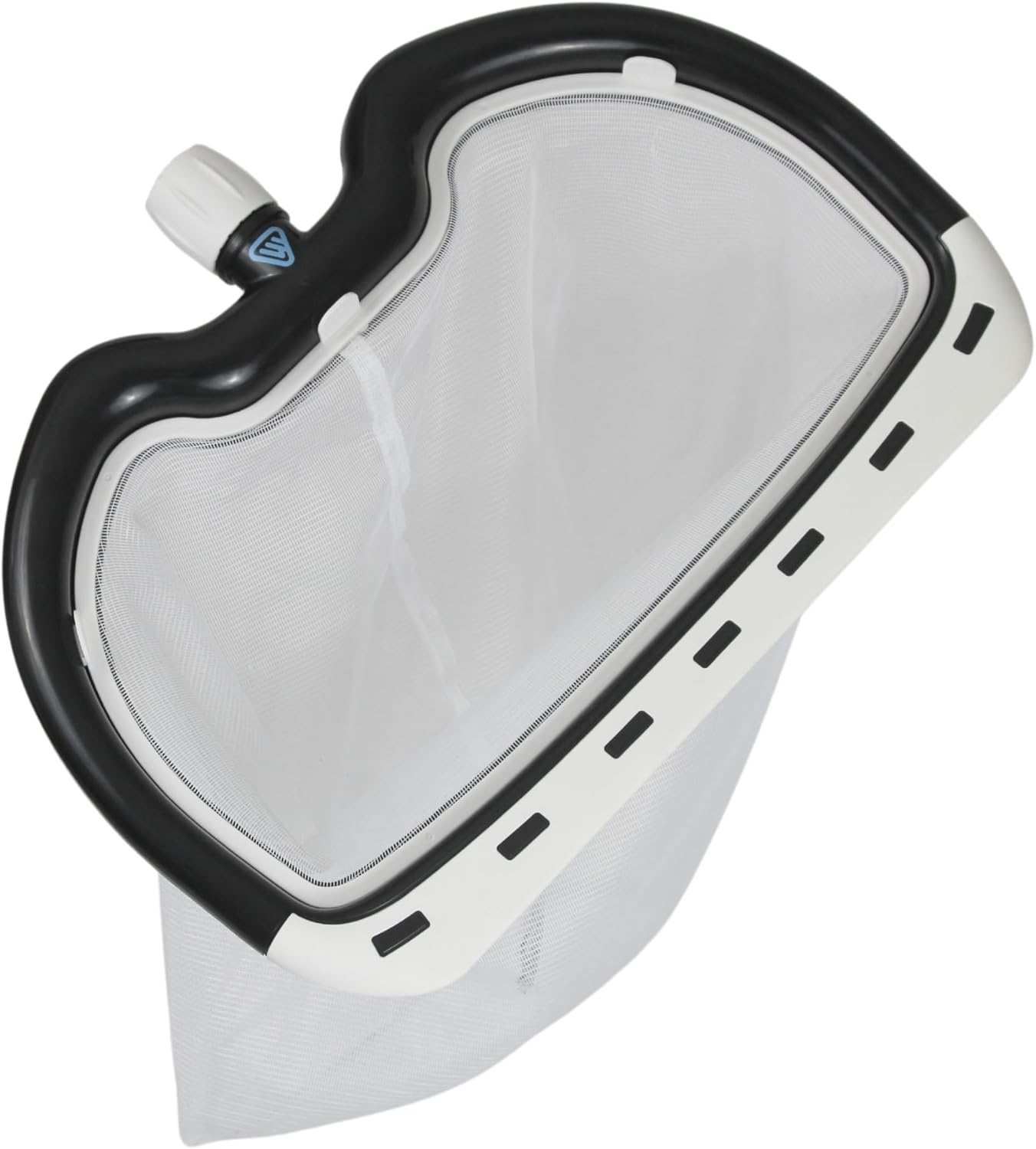 Wessel-Werk Pool Skimmer Net with Pole – Heavy-Duty Aluminum 9 ft Telescopic Extension Pole with Fine Mesh Pool Nets for Above and Inground Swimming Pool (Skimmer Kit)