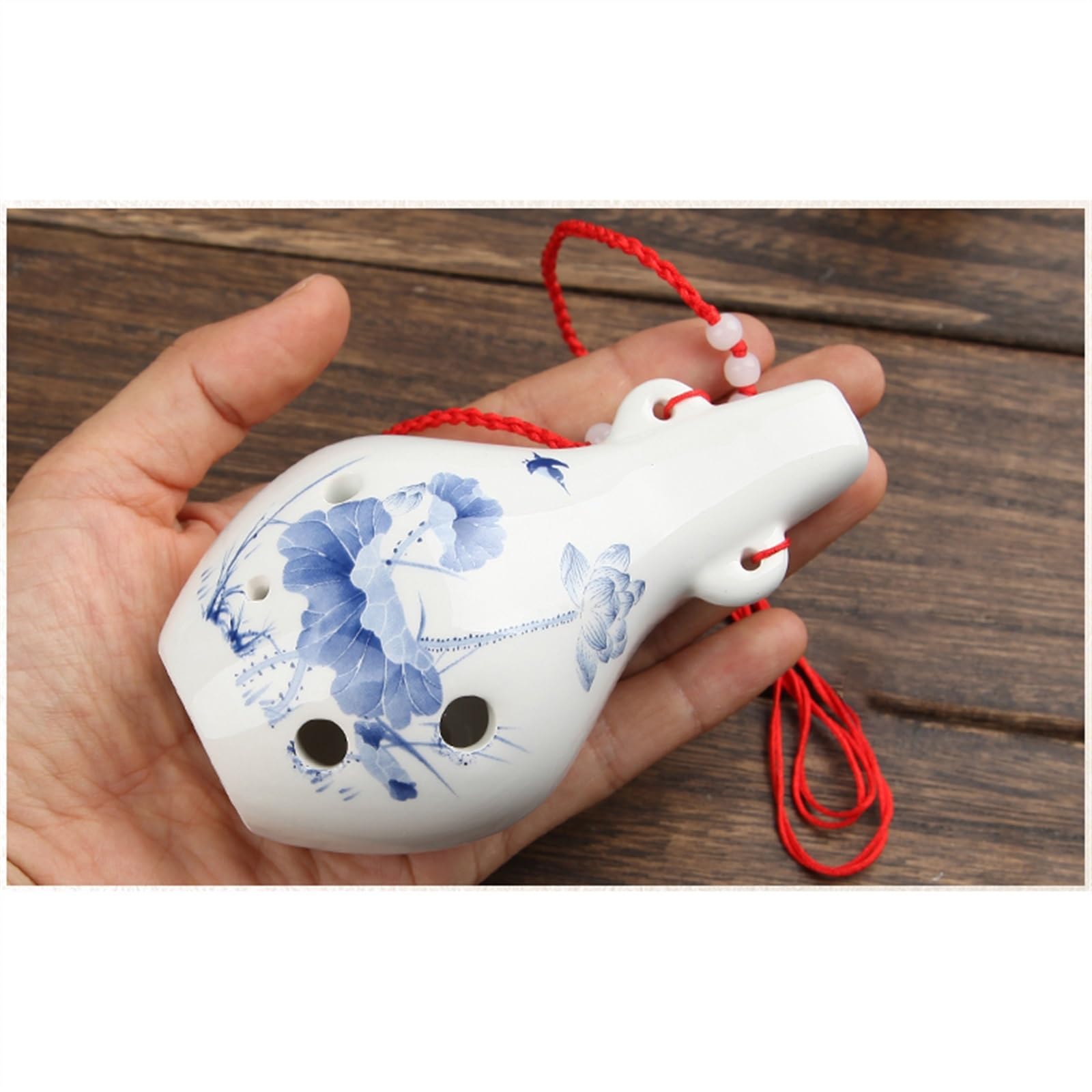 Ocarina Strumento A 6 Fori Chiave SC Strumento In Ceramica Ocarina Lunga