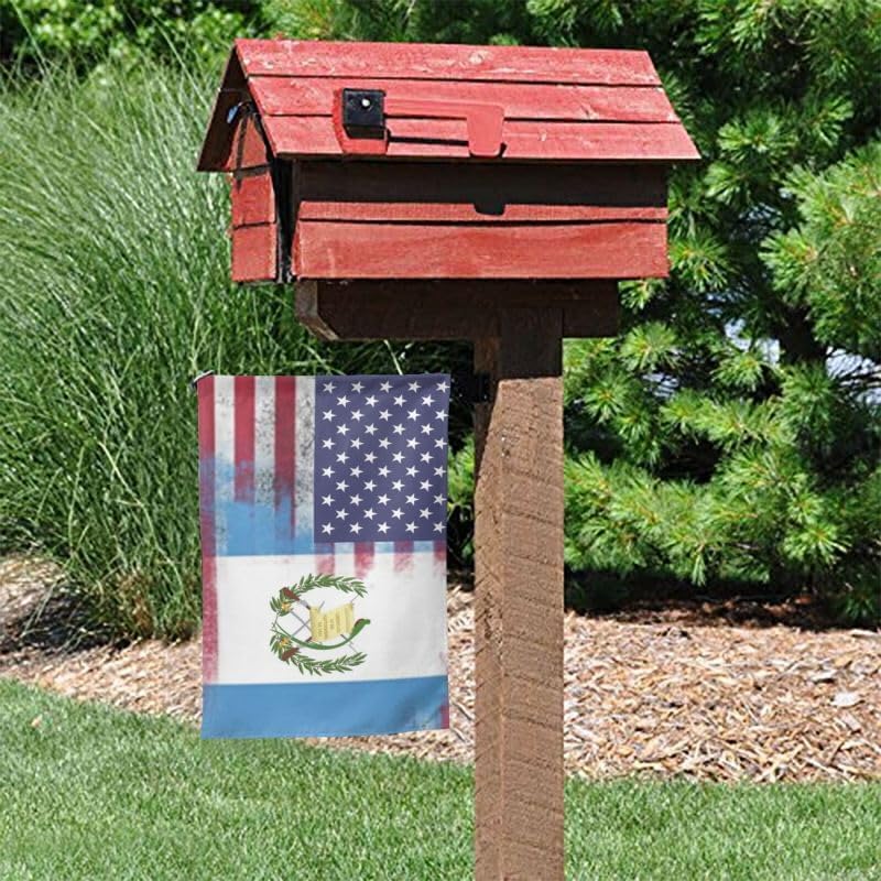 USA Guatemala Flag13 Flag 12x18 Garden flag Double-sided printing Home flag Wall Flags Banners for Outdoor Indoor