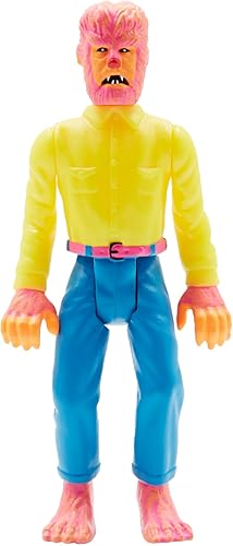 Miniatura 2 de Super7 Universal Monsters The Wolf Man (colores de disfraz) - Figura de acción universal de películas de monstruos de 3.75 pulgadas, coleccionables