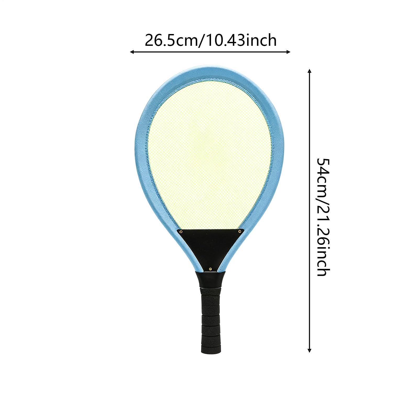 Racchetta da Tennis per Bambini - Gioco di Racchette Portatile,Racchetta da Badminton per Piccoli | Per Bimbi e Bimbe da 3 a 12 Anni Gioco Genitore-Bambino Portatile per la Casa per il Giardino ed