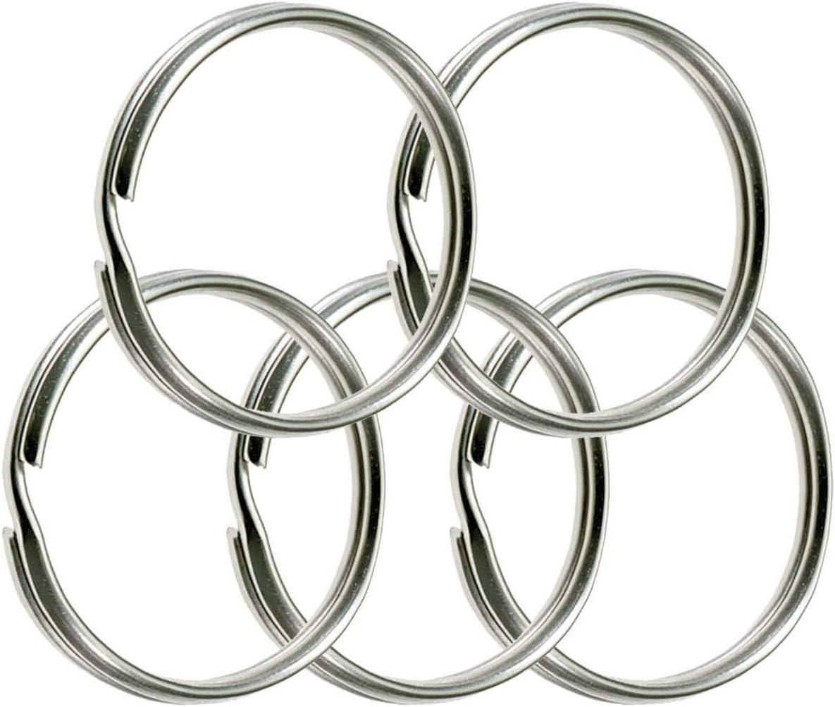 Lucky Line 3" Nickel Plated Split Ring, 25 per Box (79100)