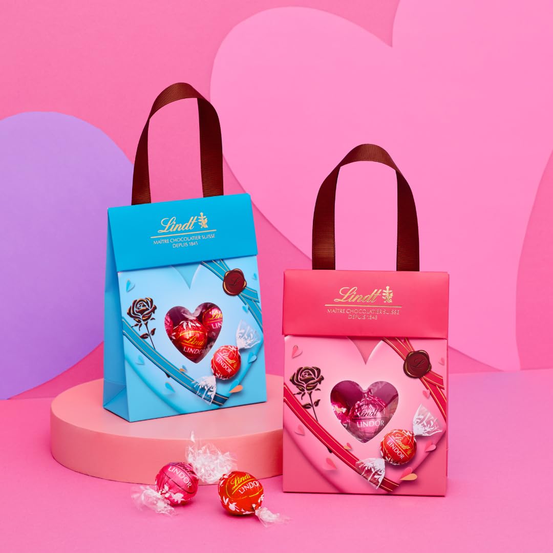 Amazon | 【Lindt公式】リンツ Lindt チョコレート リンドールバッグ 6