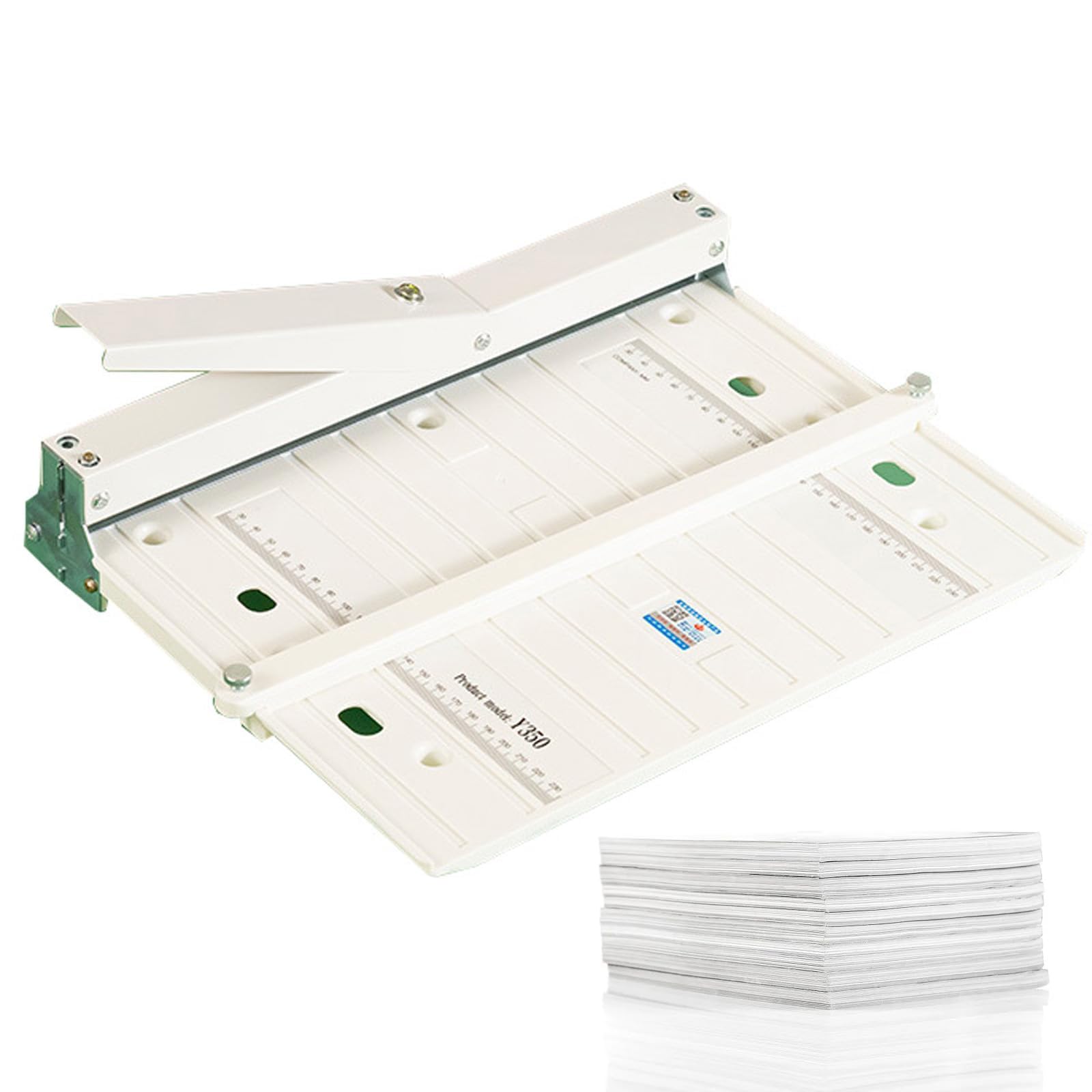 Herramienta de puntuación, creaser de papel manual para encuadernación de libros de tapa dura, tarjetas de visita y plegado de cartas, ideal para oficina, hogar y estudiantes