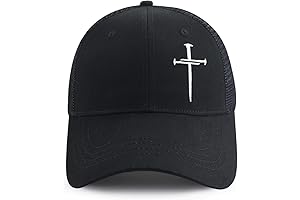 Jesus Cross Trucker Hat: A Crown of Faith for Christian Men