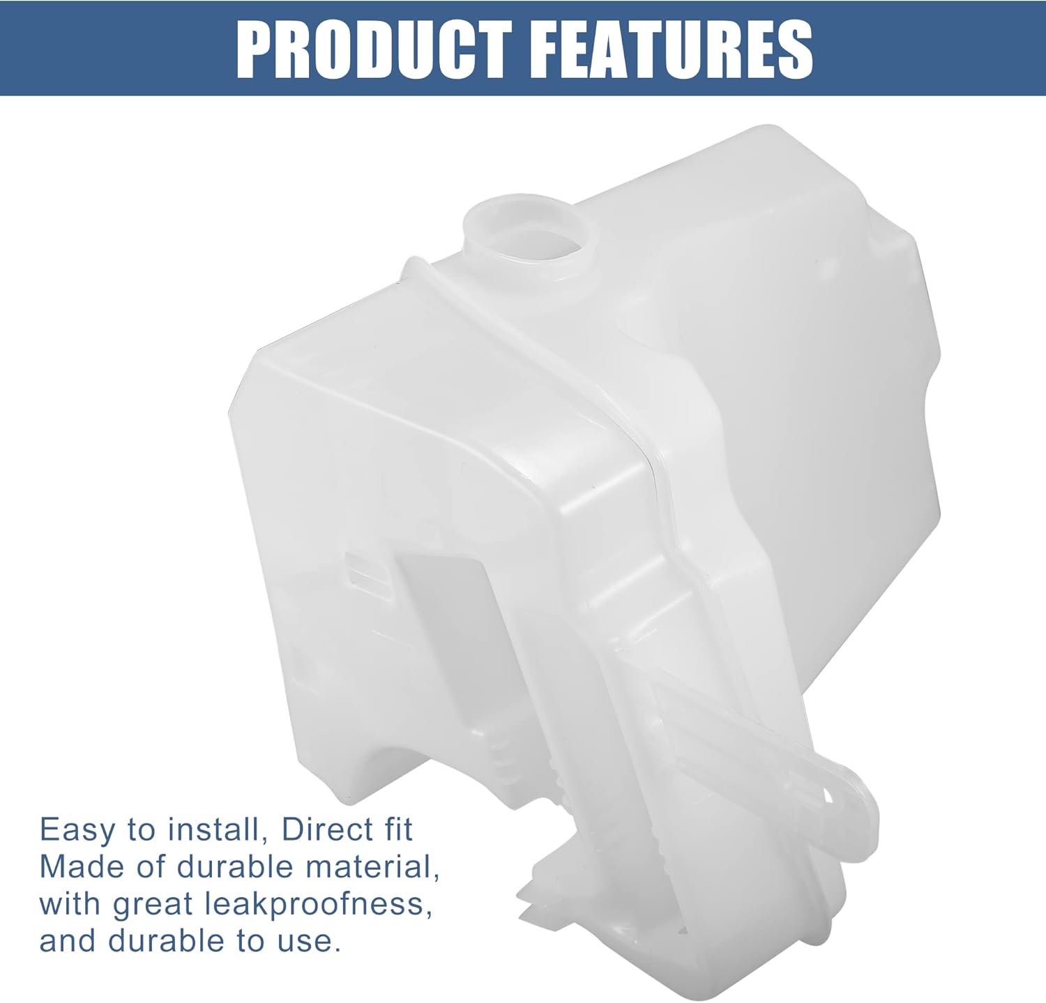 X AUTOHAUX Windshield Washer Fluid Reservoir Tank Replacement 1638690820 for Mercedes-Benz ML55 AMG ML500 ML350 ML320 ML430