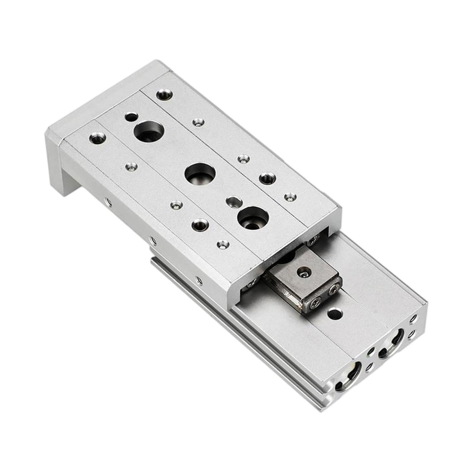 Cilindro MXS6 MXS8 MXS12 MXS16 MXS20 MXS25-10/20/30/40/50/75/100/125/150 mm Mesa Deslizante de Aire de Doble Efecto(-10,MXS25)