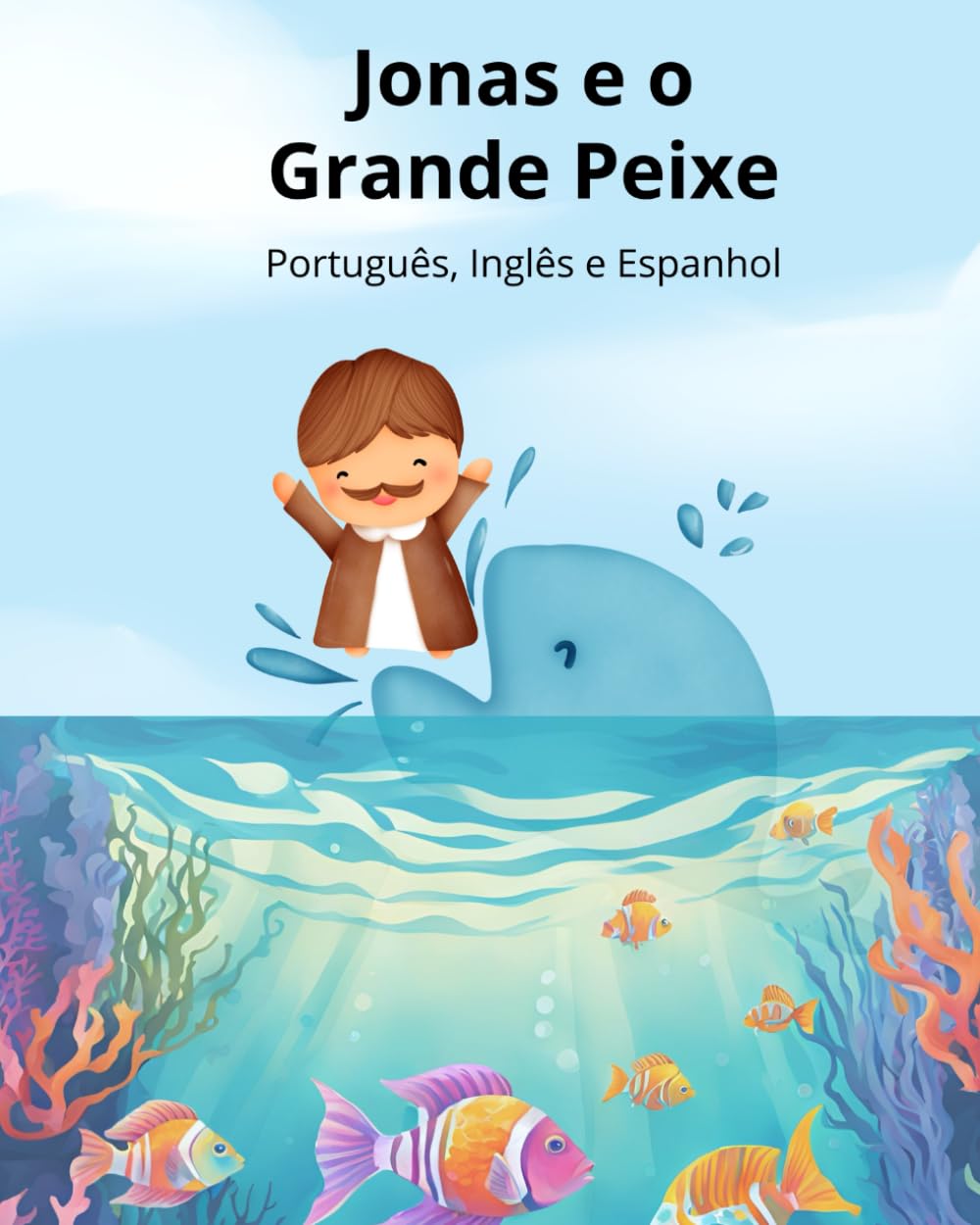 Jonas e o Grande Peixe - Português, Inglês e Espanhol
