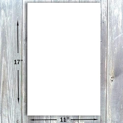 Hamilco Papel de cartulina de colores de 11 x 17 pulgadas, color morado suave, paquete de 50