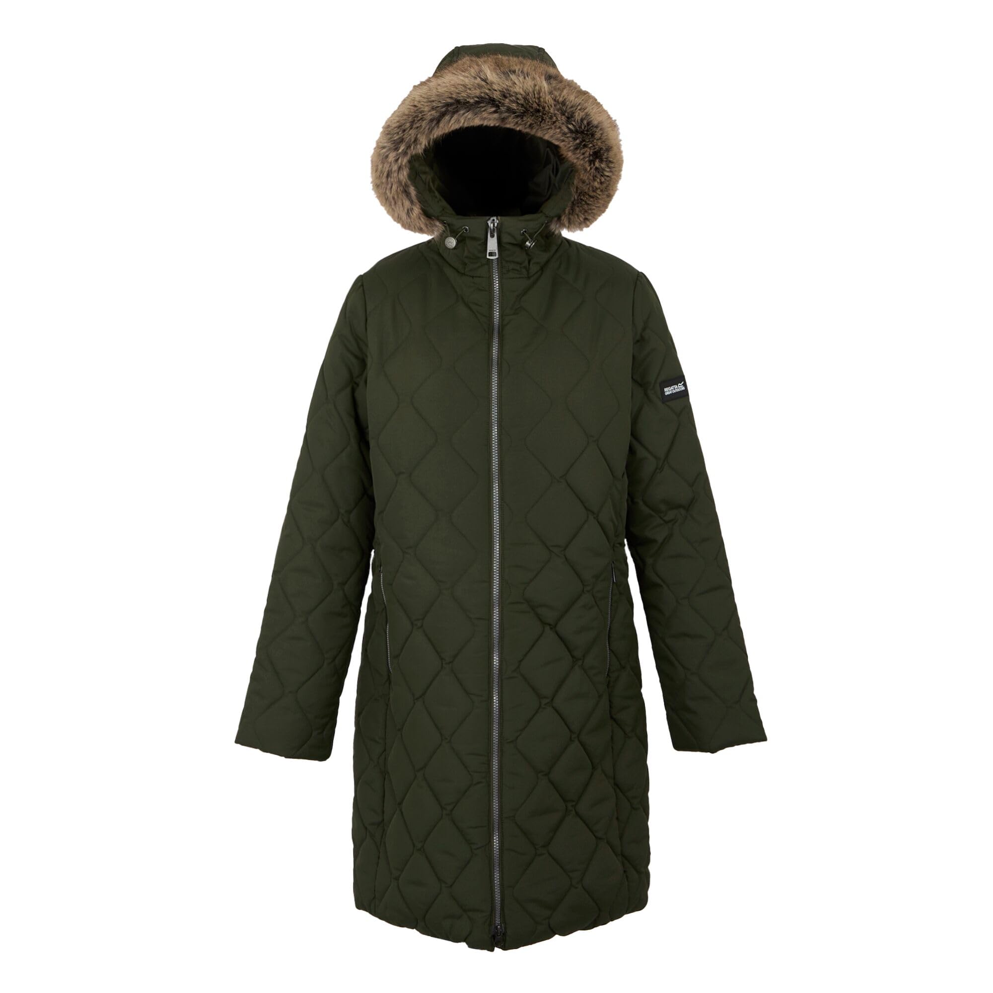 Regatta Women's Fritha III Insulated Parka Jacket with Recycled Thermoguard Insulation, perfect for Outdoors