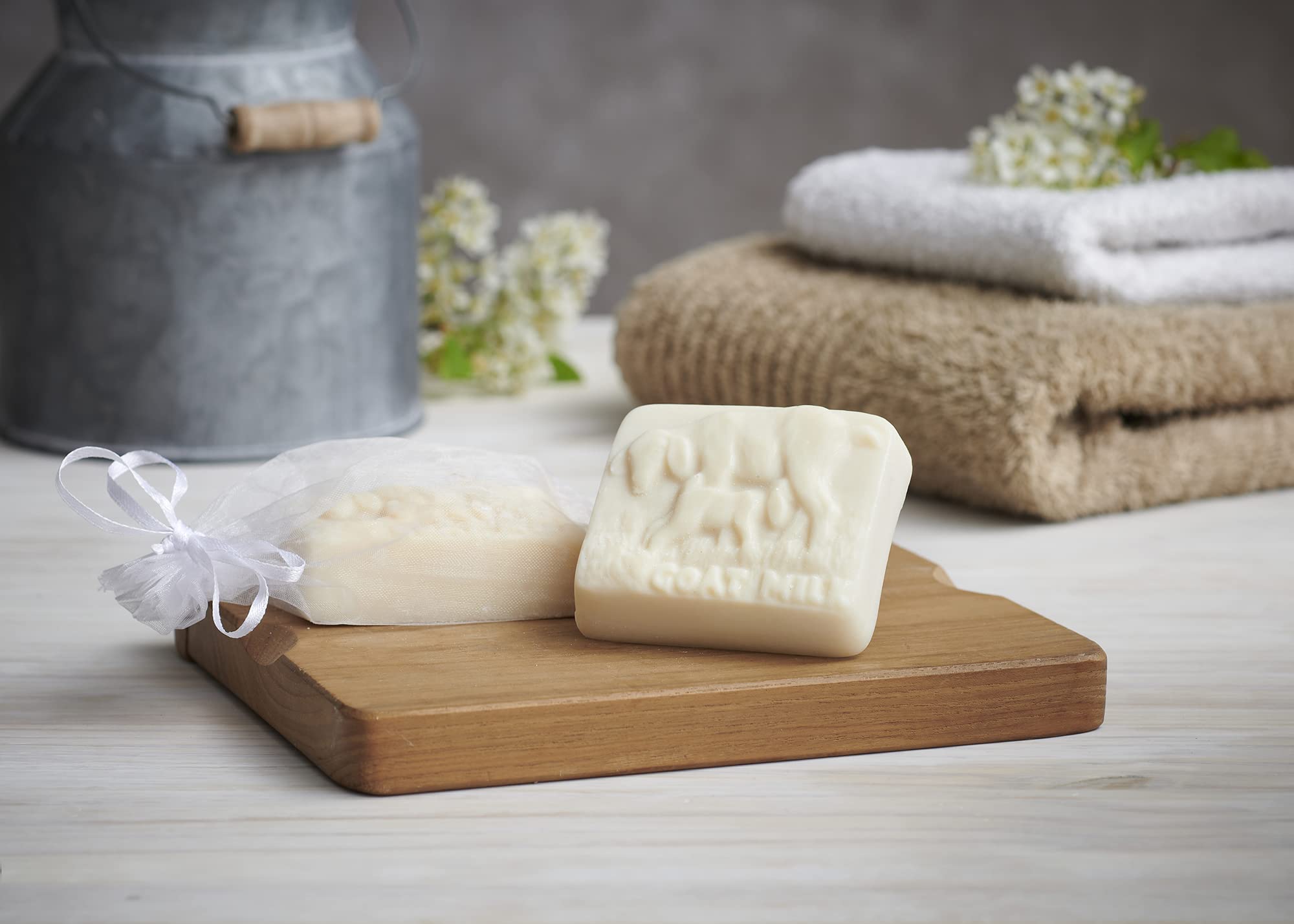Goats of the Gorge Unscented Soap Bar - Gentle, Plant‑Based & Goat’s Milk Blend, Ideal for Sensitive Skin