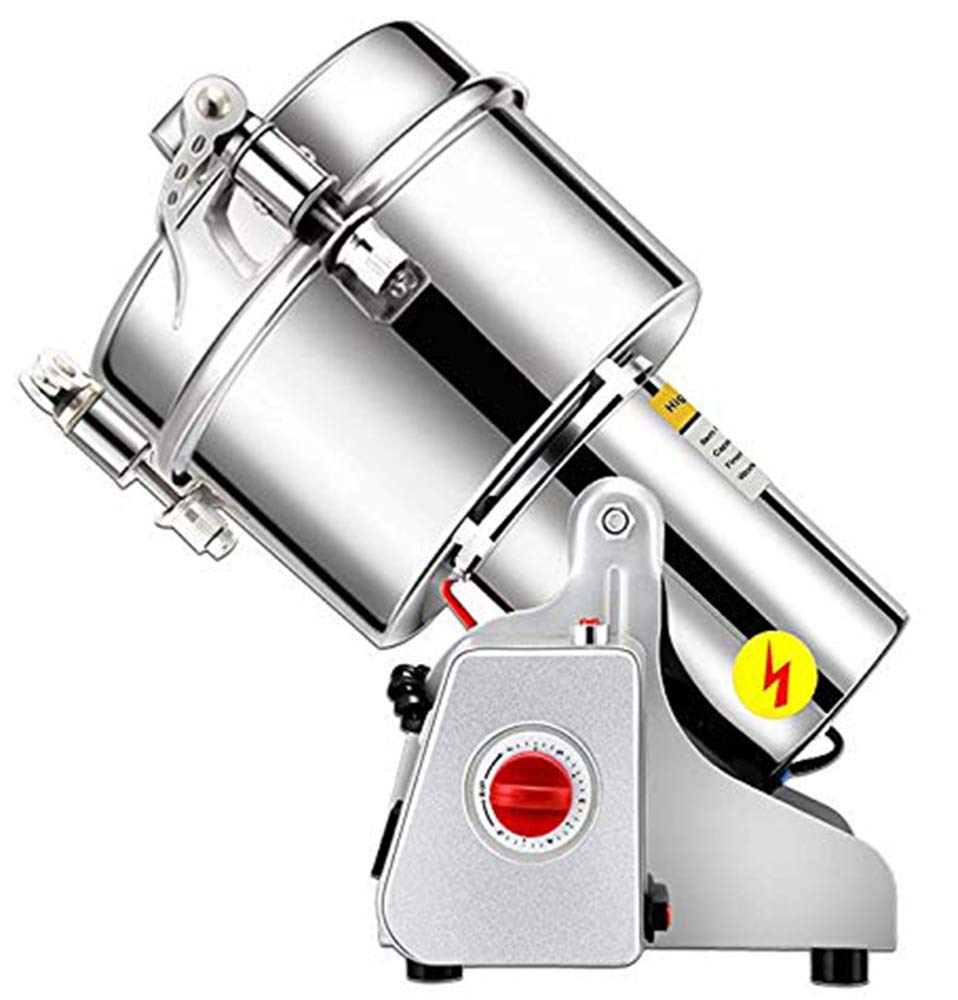CGOLDENWALL 1500g Stainless Steel High-speed Grinder Mill Family Medicial Mill Herb Grinder Pulverizer (220V)