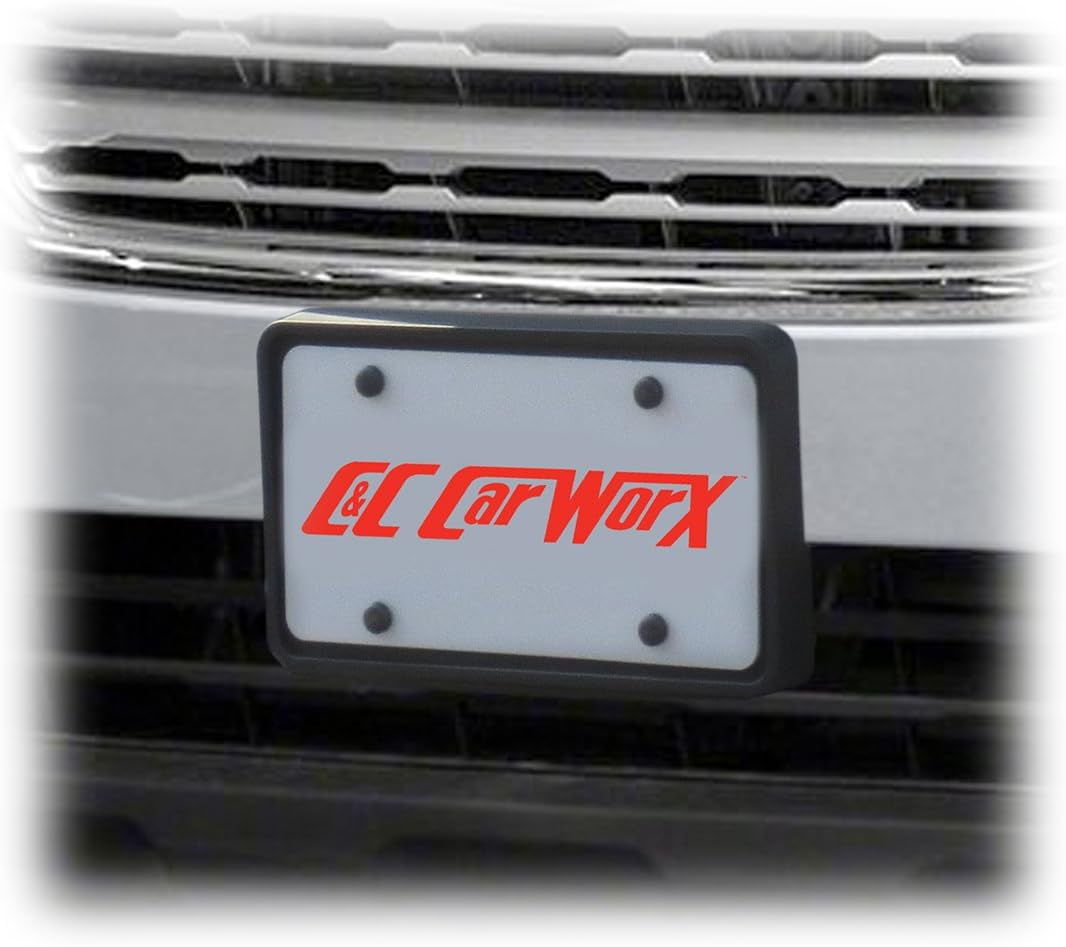 *** C&C Car Worx Front and Rear License Plate Frame Brackets to fit 2015-16-17 Subaru Outback Wagon at Special Bundled Discount