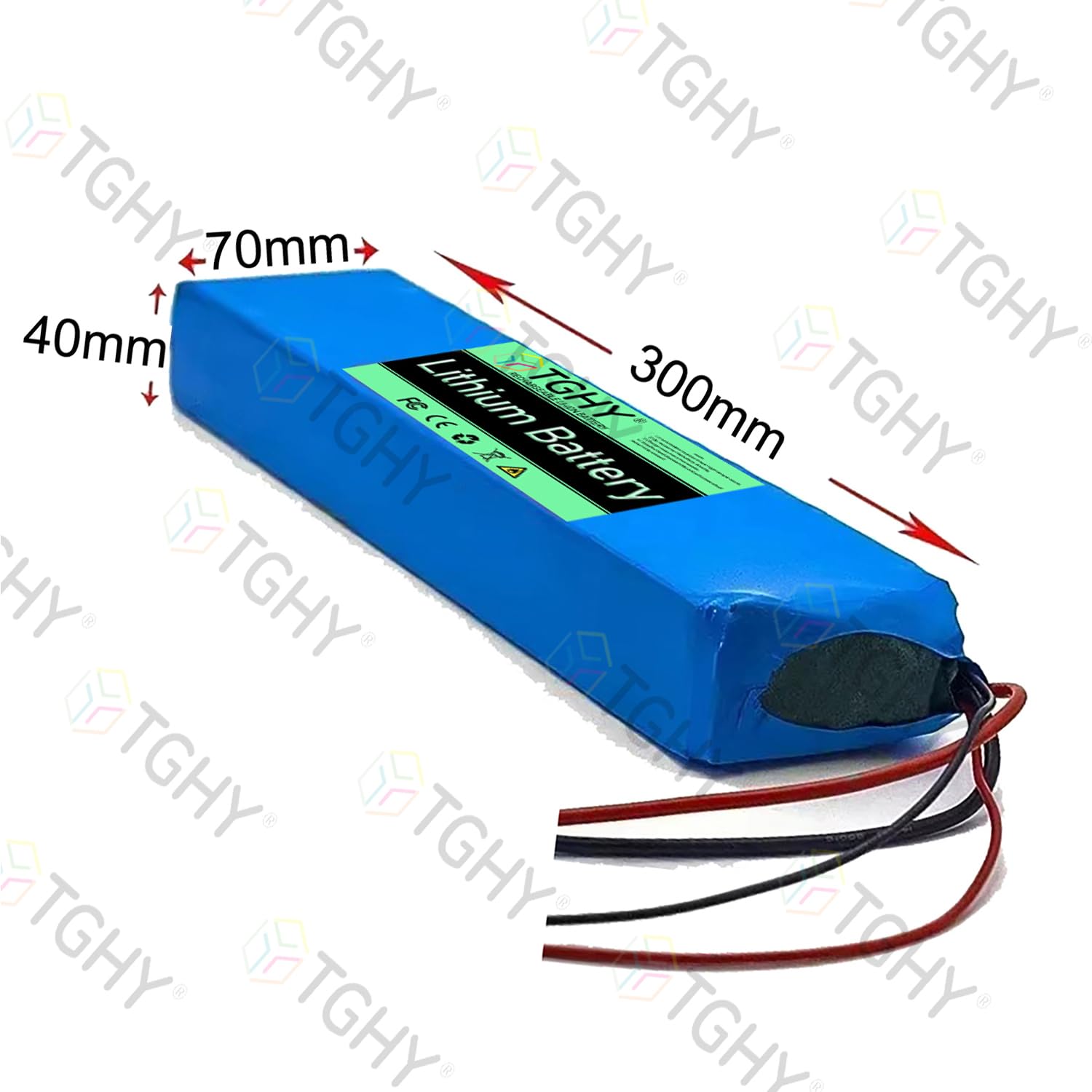 TGHY Batteria per Skateboard 36 Volt Batteria al Litio per Monopattino Elettrico 36V 6.6Ah 7.8Ah 9Ah Batterie al Litio Ricaricabili,36v 6.6ah xt60+jst 2