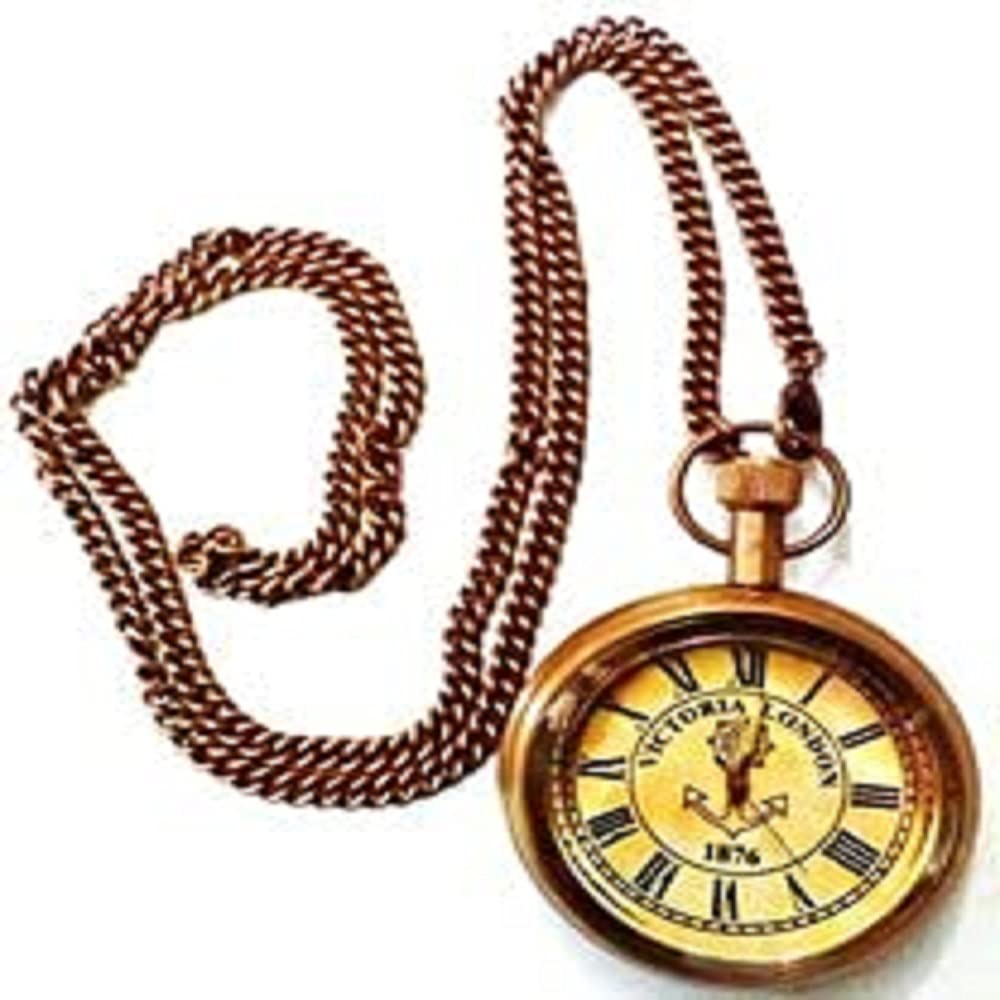 vintage collection Brass Pocket Watch VC 01 (B096721JRM) Amazon Price History, Amazon Price Tracker