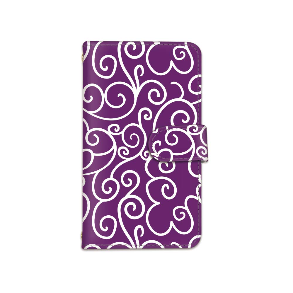 Amazon Co Jp Bodenbaum かんたんスマホ2 A001kc 手帳型 スマホケース カード ミラー スマホ ケース カバー ケータイ 携帯 Kyocera 京セラ かんたんスマホ2 Y Mobile Simフリー 唐草模様 和柄 和風 風呂敷 A 010 E 紫 家電 カメラ