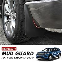 Vista 3 de Autorder Mud Flpas Splash Guards for Ford Explorer 2020 2021 2022 2023 2024 2025 Accessories Mudflap Fender Flares Front and Rear Mud Guard Set 4PCS