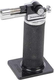 Silverline 553079 553079-Torcia a gas butano, 1300 °C, 1300C