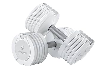 Amazon | 可変式ダンベル 10kg Pure Series ホワイト 5段階調整