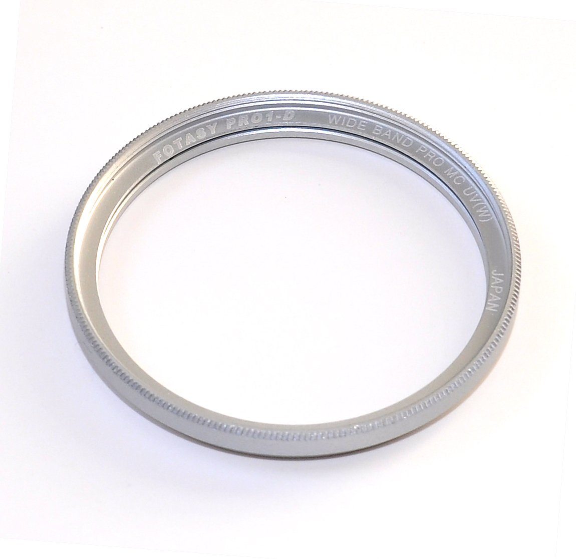 Fotasy 46mm Silver Ultra Slim UV Protection Lens Filter, Nano Coatings MRC Multi Resistant Coating Oil Water Scratch, 16 Layers Multicoated 46mm UV Filter