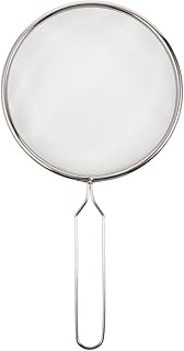 balacoo Pet Sand Shovel Mesh Filter Stainless Steel Colander Strainer Stainless Steel Containers Fryer Filter Reptile Litter Scoop Litter Shovel Sand Filter Mesh Reptile Supplies Gecko