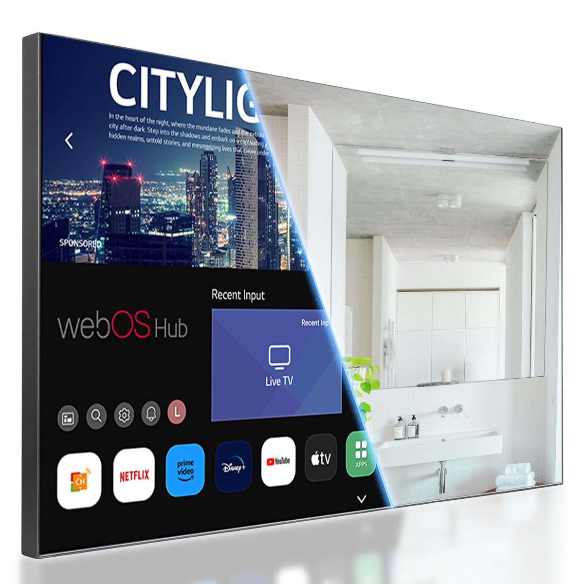 Soulaca 31.5 4K Magic Mirror TV