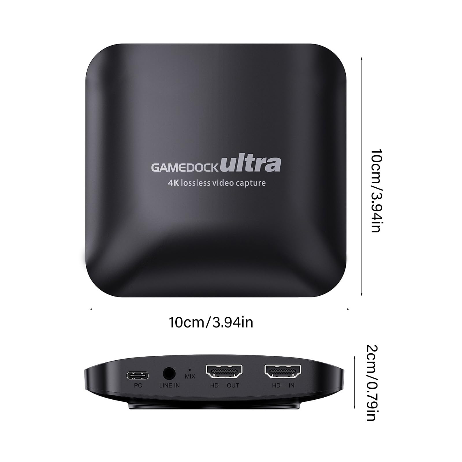 Plug and Play USB 3.1 Tarjeta de Captura de vídeo HDTV Grabación a 60 fps Resolución 4K Dispositivo portátil de transmisión en de Metal Tarjeta de transmisión en