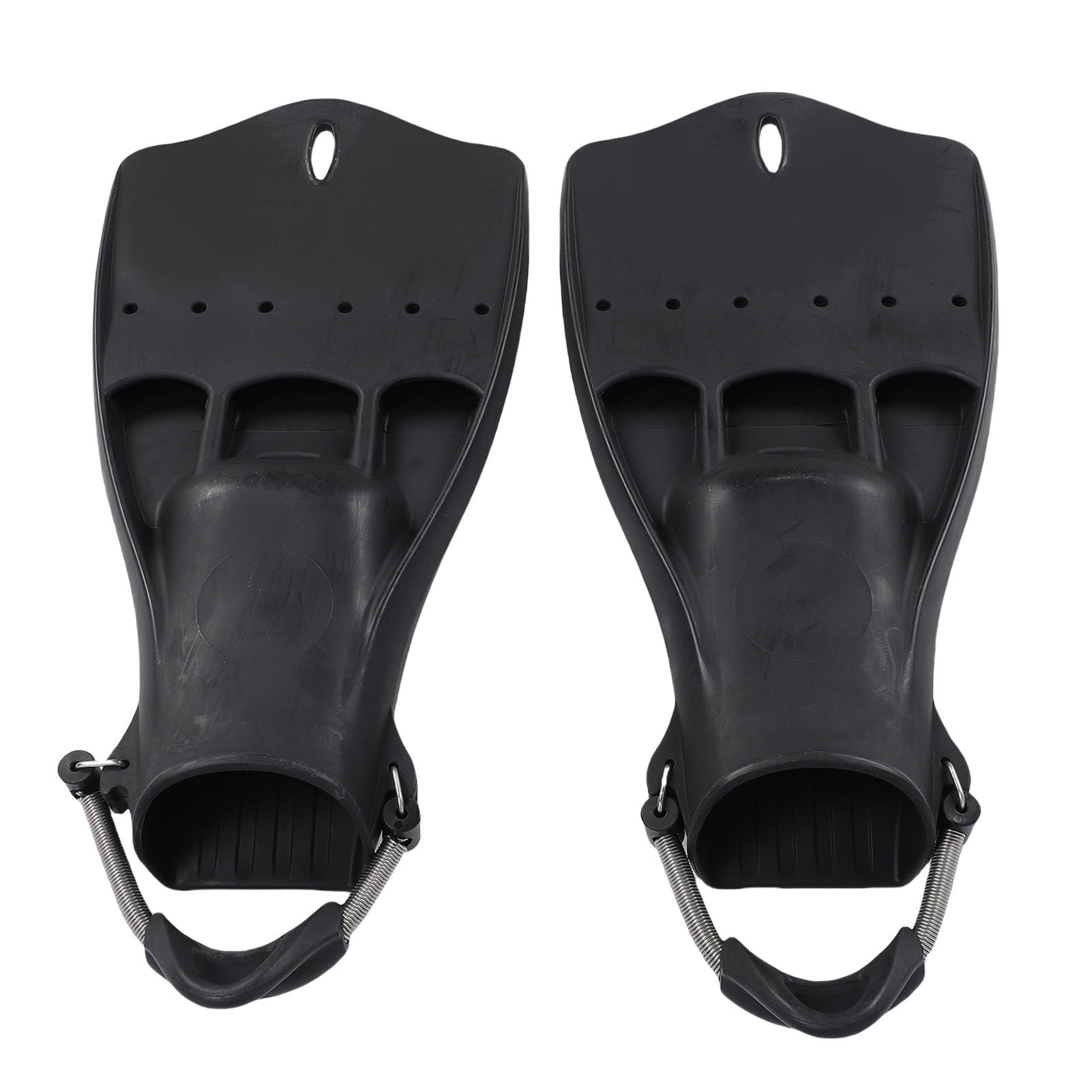 RiToEasysports Aletas de Buceo 2 Piezas con Hebillas Ajustables de Resorte, Aletas de Goma para Snorkel para Natación, Freediving