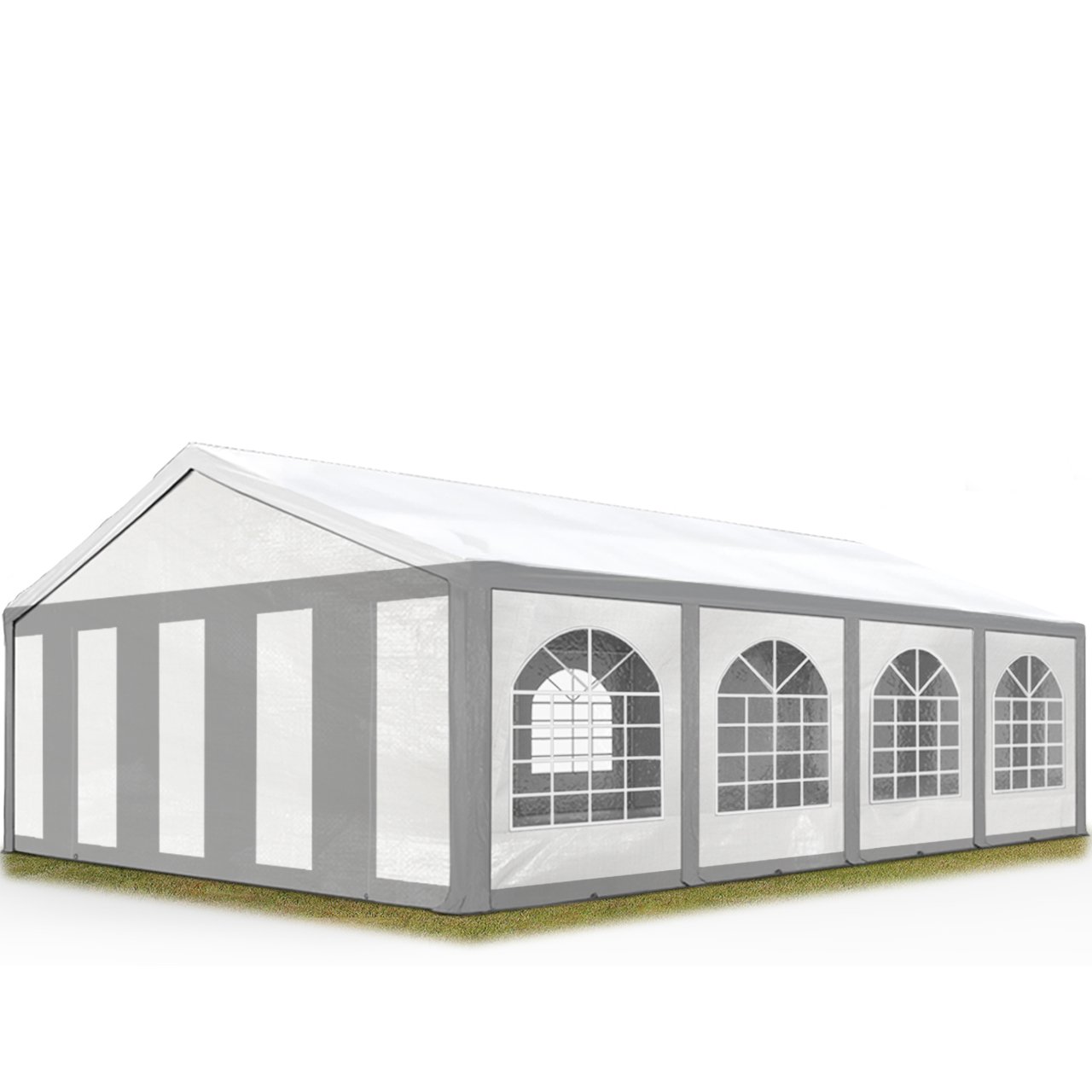Tenda / Gazebo Per Giardino 3x4,5 Mt Impermeabile Tendone Pieghevole Per Fiere E Mercati Colore Bianco 82956688 - Foto 3